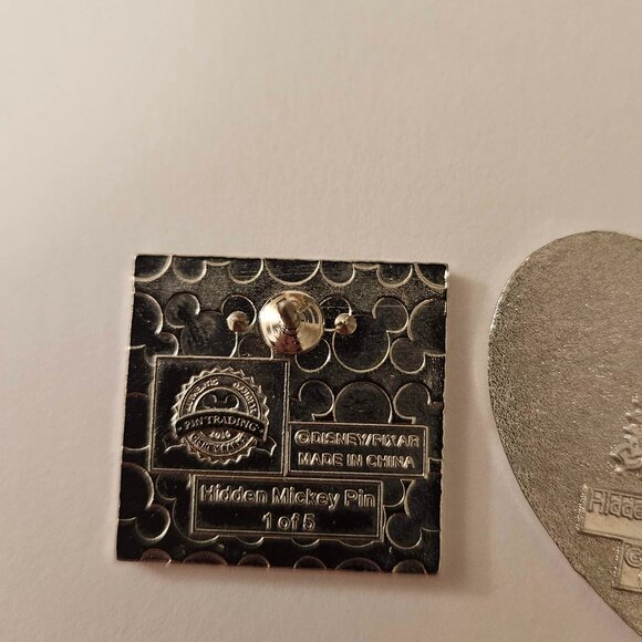 Disney Pin lot of two Figment Mater Hidden Mickey series 2010 2014 75148 99911 - Picture 6 of 7